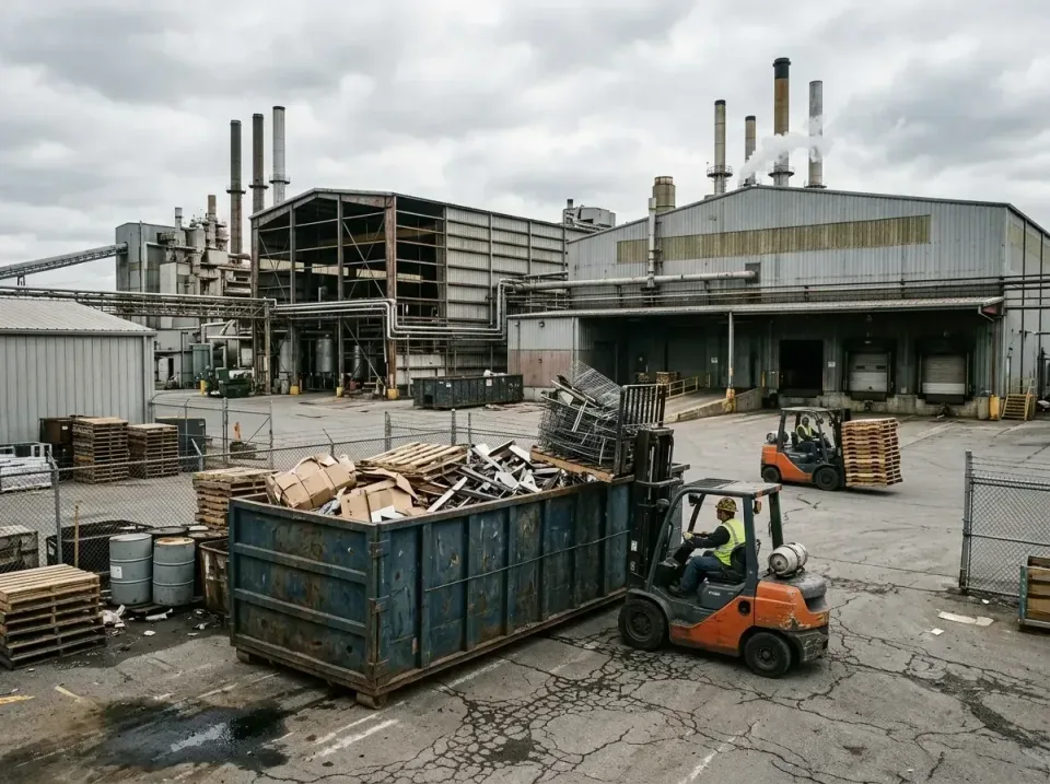 industrial-factory-scrap-conta-003 — frequently asked questions, Cheap Roll-off Dumpster Rentals in Telford, PA